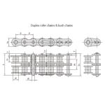 Прецизійна роликова ланцюг з коротким кроком серії