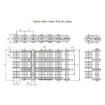 Прецизійна роликова ланцюг з коротким кроком серії