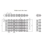 Прецизійна роликова ланцюг з коротким кроком серії