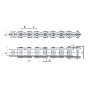 технічна таблиця ланцюгів Bush