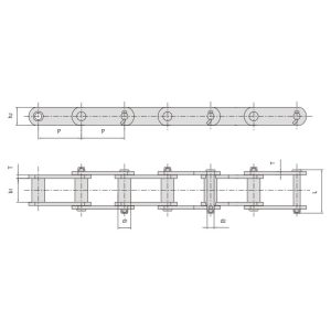 інженерна сталева втулка ланцюга