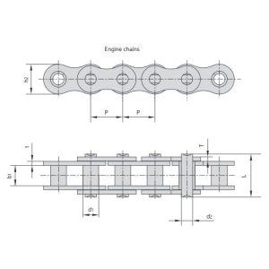 ланцюг двигуна мотоцикла