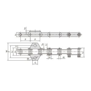 О-кільцева ланцюг для сільськогосподарської техніки