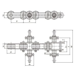 гумова рукавичка конвеєрна ланцюг