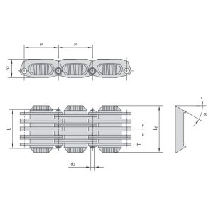 ланцюг для самостійного формування зубів