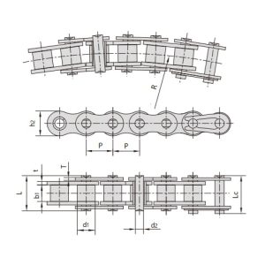 бічна ланцюг носової частини