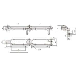 конвеєрна ланцюг для тютюнової промисловості