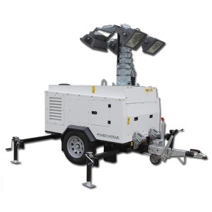 гідравлічний підйомник мобільна дизельна металогалогенна світлова вежа