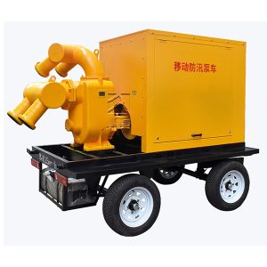 мобільний дизельний насос для грязьової води