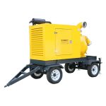 мобільний дизельний насос для стічних вод