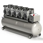 зубний електричний безмасляний повітряний компресор