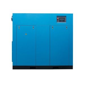 двоступеневий гвинтовий повітряний компресор із змінною частотою