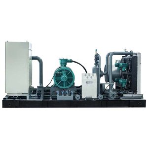 компресор для підвищення тиску природного газу