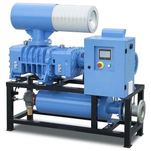 безмасляний гвинтовий нагнітач з частотно-регульованим приводом