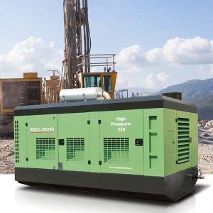 дизельний гвинтовий повітряний компресор на полозах