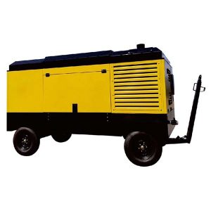 буксируемый дизельный ротационный винтовой воздушный компрессор