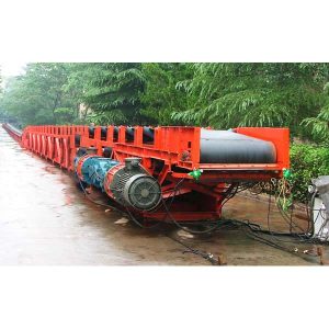 телескопічний стрічковий конвеєр