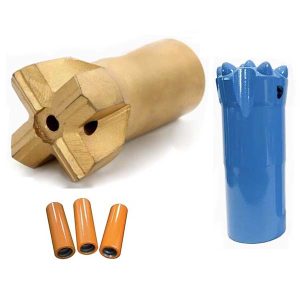 Свердло R28 з хрестоподібним та кнопковим різьбленням